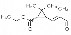 2,2-Dimethyl-3-[(1E)-2-methyl-3-oxo-1-propen-1-yl]-cyclopropanecarboxylic acid ethyl ester