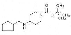 4-[(Cyclopentylmethyl)amino]-1-piperidinecarboxylic acid tert-butyl ester