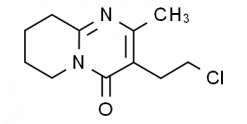 3-(2-Chloroethyl)-6,7,8,9-tetrahydro-2-methyl-4H-pyrido[1,2-a]pyrimidin-4-one