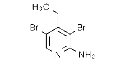 2-Amino-3,5-dibromo-4-ethylpyridine