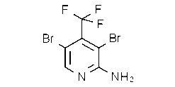 2-Amino-3,5-dibromo-4-(trifluoromethyl)pyridine