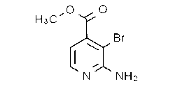2-Amino-3-bromopyridine-4-carboxylic acid methyl ester