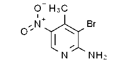 2-Amino-3-bromo-4-methyl-5-nitropyridine