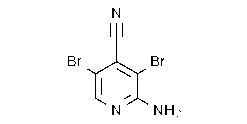 2-Amino-3,5-dibromo-4-cyanopyridine
