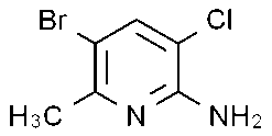 2-Amino-5-bromo-3-chloro-6-methylpyridine