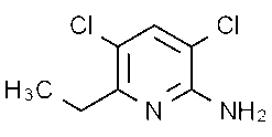 2-Amino-3,5-dichloro-6-ethylpyridine