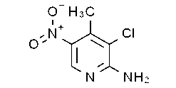 2-Amino-3-chloro-4-methyl-5-nitropyridine