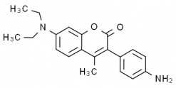7-Diethylamino-3-(4-aminophenyl)-4-methylcoumarin