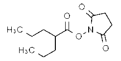 2-Propylpentanoic acid N-hydroxysuccinimide ester