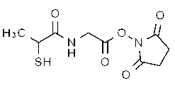 N-(2-Mercaptopropionyl)glycine NHS ester