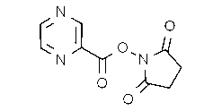 Pyrazinecarboxylic acid N-hydroxysuccinimide ester