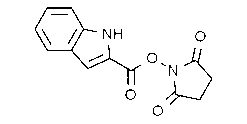 Indole-2-carboxylic acid N-hydroxysuccinimide ester