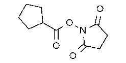Cyclopentanecarboxylic acid N-hydroxysuccinimide ester