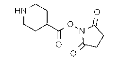 Piperidine-4-carboxylic acid N-hydroxysuccinimide ester