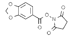 Piperonylic acid N-hydroxysuccinimide ester