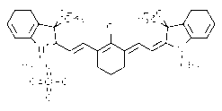 2-(2-(2-Chloro-3-(2-(1,3,3-trimethylindolin-2-ylidene)ethylidene)cyclohex-1-enyl)vinyl)-1,3,3-trimethyl-3H-indolium perchlorate