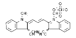 1,3,3-Trimethyl-2-[3-(1,3,3-trimethyl-2-indolinylidene)propenyl]-3H-indolium perchlorate