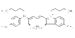 2-[3-(1,3-Dihydro-3,3-dimethyl-1-pentyl-2H-indol-2-ylidene)-1-propenyl]-3,3-dimethyl-1-pentyl-3H-indolium iodide