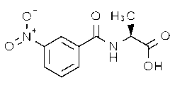 (2S)-2-[(3-nitrobenzoyl)amino]propanoic acid