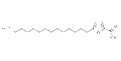 5-(Tetradecyloxy)-2-furancarboxylic acid