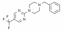 2-(4-Benzylpiperazin-1-yl)-5-trifluoromethylpyrimidine