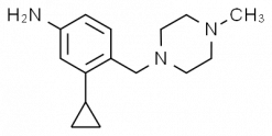 1-[(4-Amino-2-cyclopropylphenyl)methyl]-4-methylpiperazine