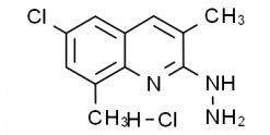 6-Chloro-2-hydrazinyl-3,8-dimethylquinoline hydrochloeride