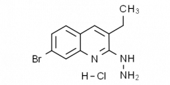 7-Bromo-3-ethyl-2-hydrazinoquinoline hydrochloride