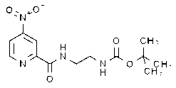 [2-[[(4-Nitro-2-pyridinyl)carbonyl]amino]ethyl]-carbamic acid tert-butylester