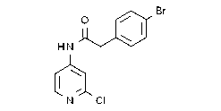 4-Bromo-N-(2-chloro-4-pyridinyl)-benzeneacetamide