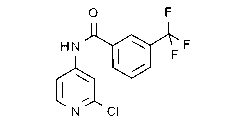 N-(2-Chloro-4-pyridinyl)-3-(trifluoromethyl)-benzamide
