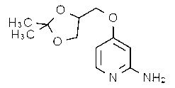 4-[(2,2-Dimethyl-1,3-dioxolan-4-yl)methoxy]pyridin-2-amine