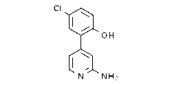 2-(2-Aminopyridin-4-yl)-4-chlorophenol