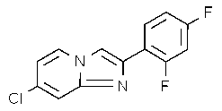 7-Chloro-2-(2,4-difluorophenyl)imidazo[1,2-a]pyridine