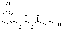 N-[[(4-Chloro-2-pyridinyl)amino]thioxomethyl]-carbamic acid ethyl ester