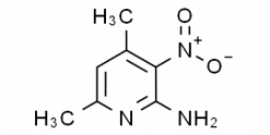 2-Amino-4,6-dimethyl-3-nitropyridine