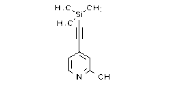 2-Methyl-4-[(trimethylsilyl)ethynyl]pyridine