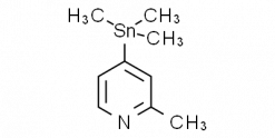 2-Methyl-4-(trimethylstannanyl)pyridine