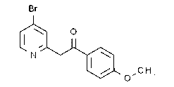2-(4-Bromo-2-pyridinyl)-1-(4-methoxyphenyl)-ethanone