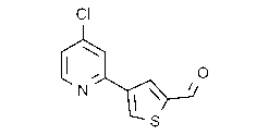 3-(4-Chloro-pyridin-2-yl)-thiophene-2-carbaldehyde
