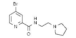 4-Bromo-pyridine-2-carboxylic acid (2-pyrrolidin-1-yl-ethyl)-amide