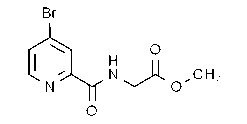 N-[(4-Bromo-2-pyridinyl)carbonyl]-glycine methyl ester