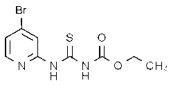 Ethyl-[(4-bromopyridin-2-yl)carbamothioyl]carbamate