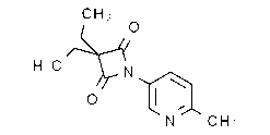 3,3-Diethyl-1-(6-methyl-3-pyridinyl)- 2,4-azetidinedione