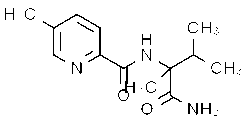 N-[1-(Aminocarbonyl)-1,2-dimethylpropyl]-5-methyl-2-pyridinecarboxamide
