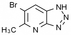 6-Bromo-5-methyl-v-triazolo[4,5-b]pyridine