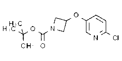 3-[(6-Chloro-3-pyridinyl)oxy]-1-azetidinecarboxylic acid tert-butyl ester
