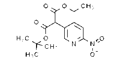 1-tert-Butyl-3-ethyl 2-(6-nitropyridin-3-yl)malonate