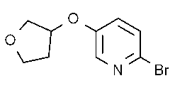 2-Bromo-5-[(tetrahydrofuran-3-yl)oxy]pyridine