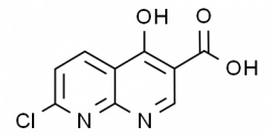 7-Chloro-4-hydroxy-[1,8]naphthyridine-3-carboxylic acid